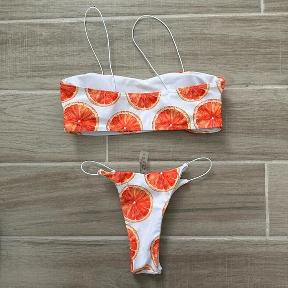 Orange Slices Bathing Suit - Picture 2 of 2